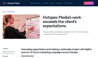 Preview of the PR Firm's Client Case Study