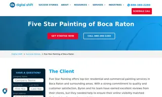 Preview of the Five Star Painting of Boca Raton Case Study