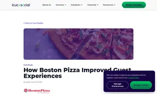 Preview of the Boston Pizza Case Study