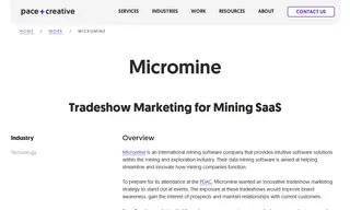 Preview of the Micromine Case Study