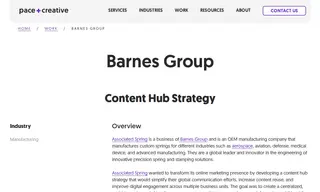 Preview of the Barnes Group Case Study
