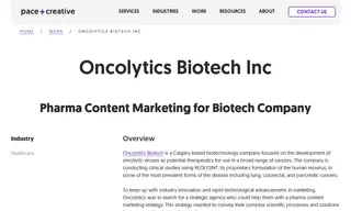 Preview of the Oncolytics Biotech Case Study