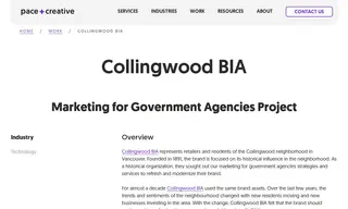Preview of the Collingwood BIA Case Study