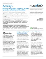 Preview of the Accelrys Case Study