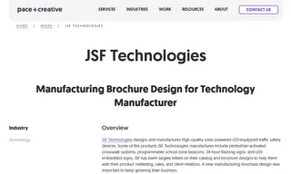 Preview of the JSF Technologies Case Study