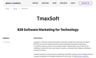 Preview of the TmaxSoft Case Study