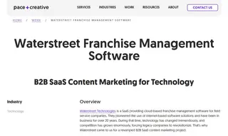 Preview of the Waterstreet Technologies Case Study