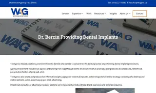 Preview of the Dr. Berzin Providing Dental Implants Case Study