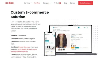 Preview of the E-commerce Marketplace Company, United Kingdom Case Study