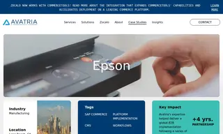 Preview of the Epson Case Study