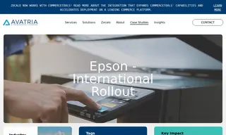 Preview of the Epson Case Study