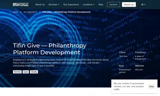 Preview of the Tifin Give Case Study