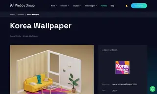 Preview of the Korea Wallpaper Case Study