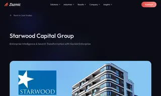 Preview of the Starwood Capital Group Case Study