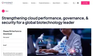 Preview of the Global Biotechnology Leader Case Study