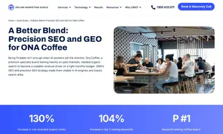 Preview of the Ona Coffee Case Study