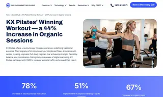 Preview of the KX Pilates Case Study