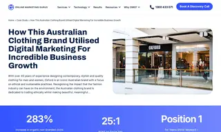 Preview of the Oxford Shop Case Study