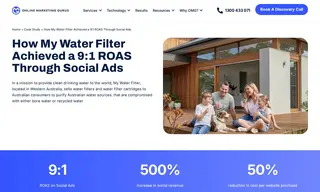 Preview of the My Water Filter Case Study