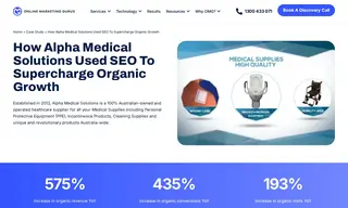 Preview of the Alpha Medical Solutions Case Study