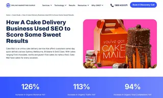 Preview of the Cake Mail Case Study