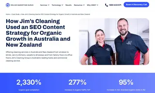 Preview of the Jim’s Cleaning Case Study
