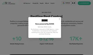 Preview of the Pestline Pest Control Case Study