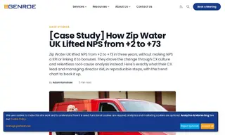 Preview of the Zip Water UK Case Study