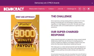 Preview of the Betfair Case Study