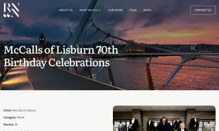 Preview of the McCalls of Lisburn Case Study