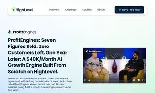 Preview of the ProfitEngines Case Study