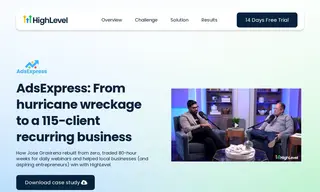 Preview of the AdsExpress Case Study