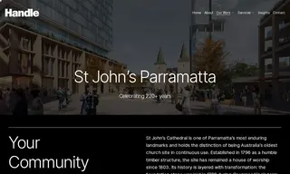 Preview of the St John’s Anglican Church Parramatta Case Study