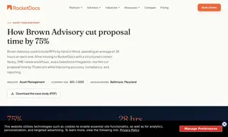 Preview of the Brown Advisory Case Study