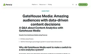 Preview of the GateHouse Media Case Study