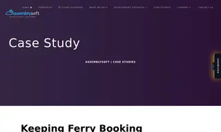 Preview of the Condor Ferries Case Study