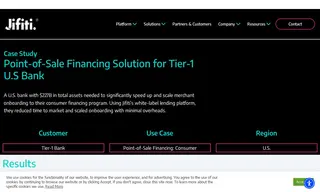 Preview of the Tier-1 U.S. Bank Case Study