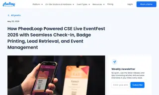 Preview of the Canadian Special Events Case Study
