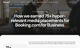Preview of the Booking.com for Business Case Study