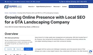 Preview of the GTA Landscaping Company Case Study