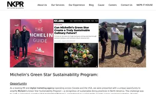 Preview of the Michelin Case Study