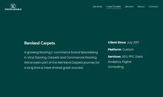Preview of the Remland Carpets Case Study