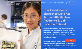 Preview of the Little Kitchen Academy Case Study