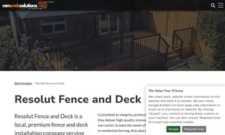 Preview of the Resolut Fence and Deck Case Study