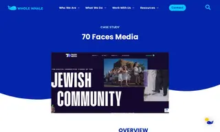Preview of the 70 Faces Media Case Study