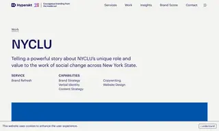 Preview of the New York Civil Liberties Union (nyclu) Case Study