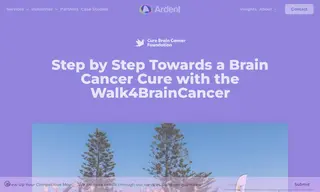 Preview of the Cure Brain Cancer Foundation (cbcf) Case Study