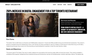 Preview of the The Sultan's Tent & Café Moroc Case Study