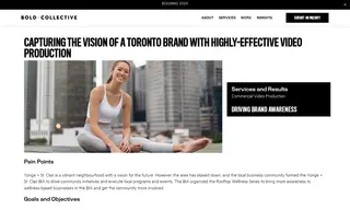Preview of the Yonge + St. Clair BIA Case Study