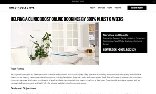 Preview of the Back Space Chiropractic Case Study